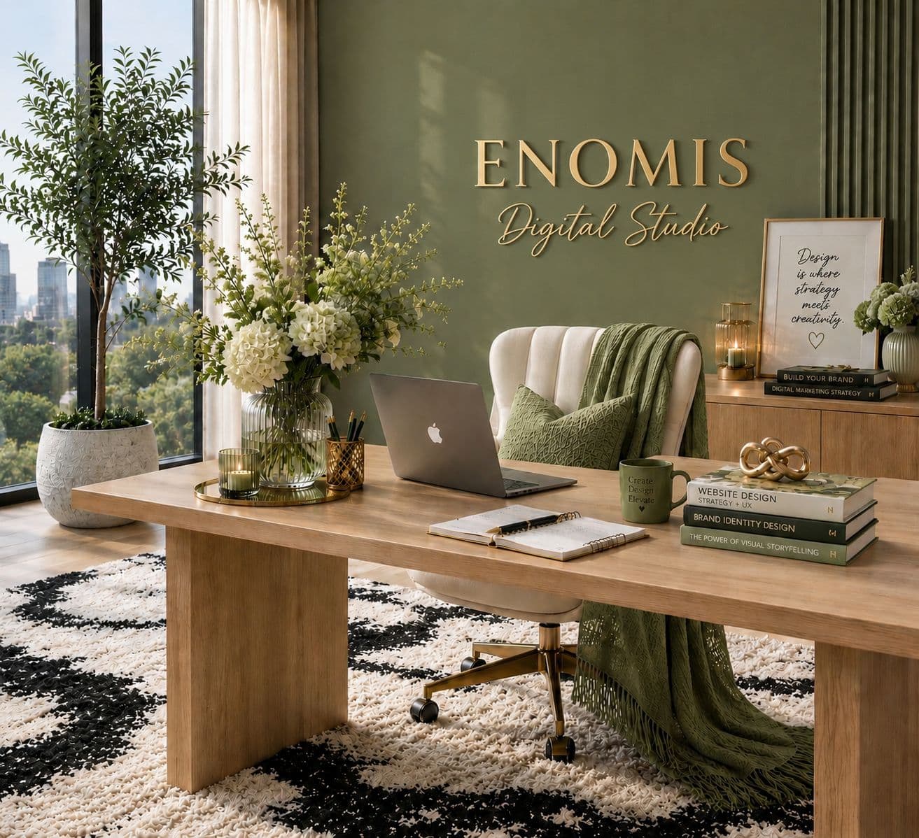 Enomis Digital Studio workspace